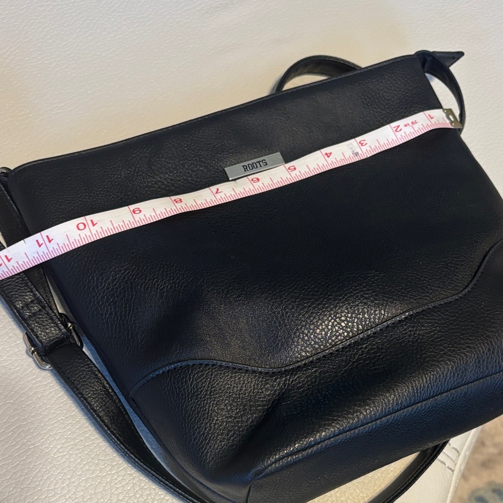 Roots Black Crossbody Bag - Picture 12 of 13